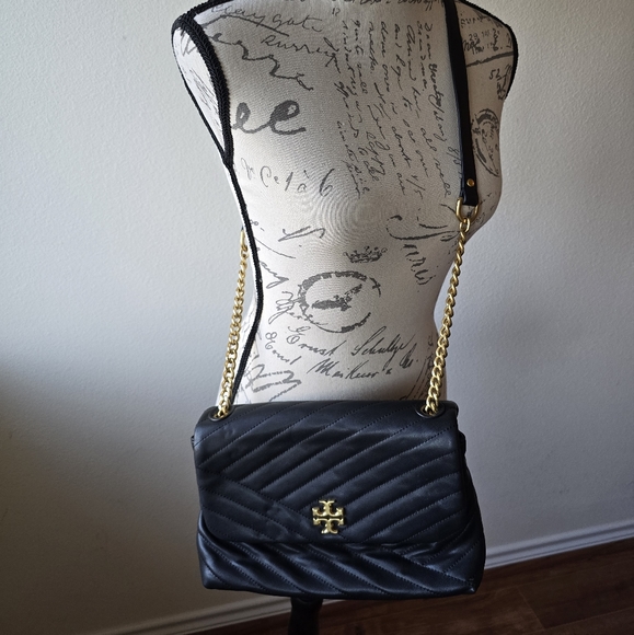 Tory Burch Kira Convertible Crossbody Bag Black - Picture 3 of 16